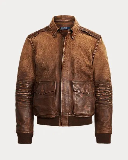 Leather Flight Jacket