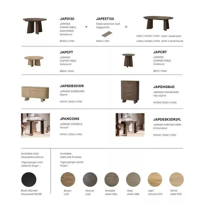 Fagmøbler Japandi fra 5. mars til 19. mars 2025 - kundeavisside 5