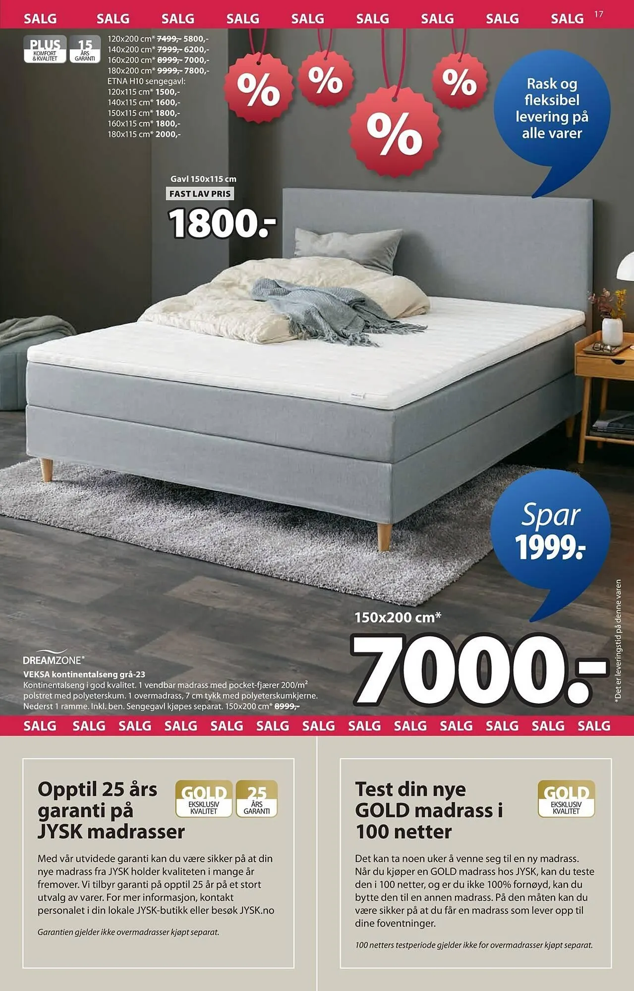 JYSK kundeavis fra 27. desember til 10. januar 2026 - kundeavisside 18