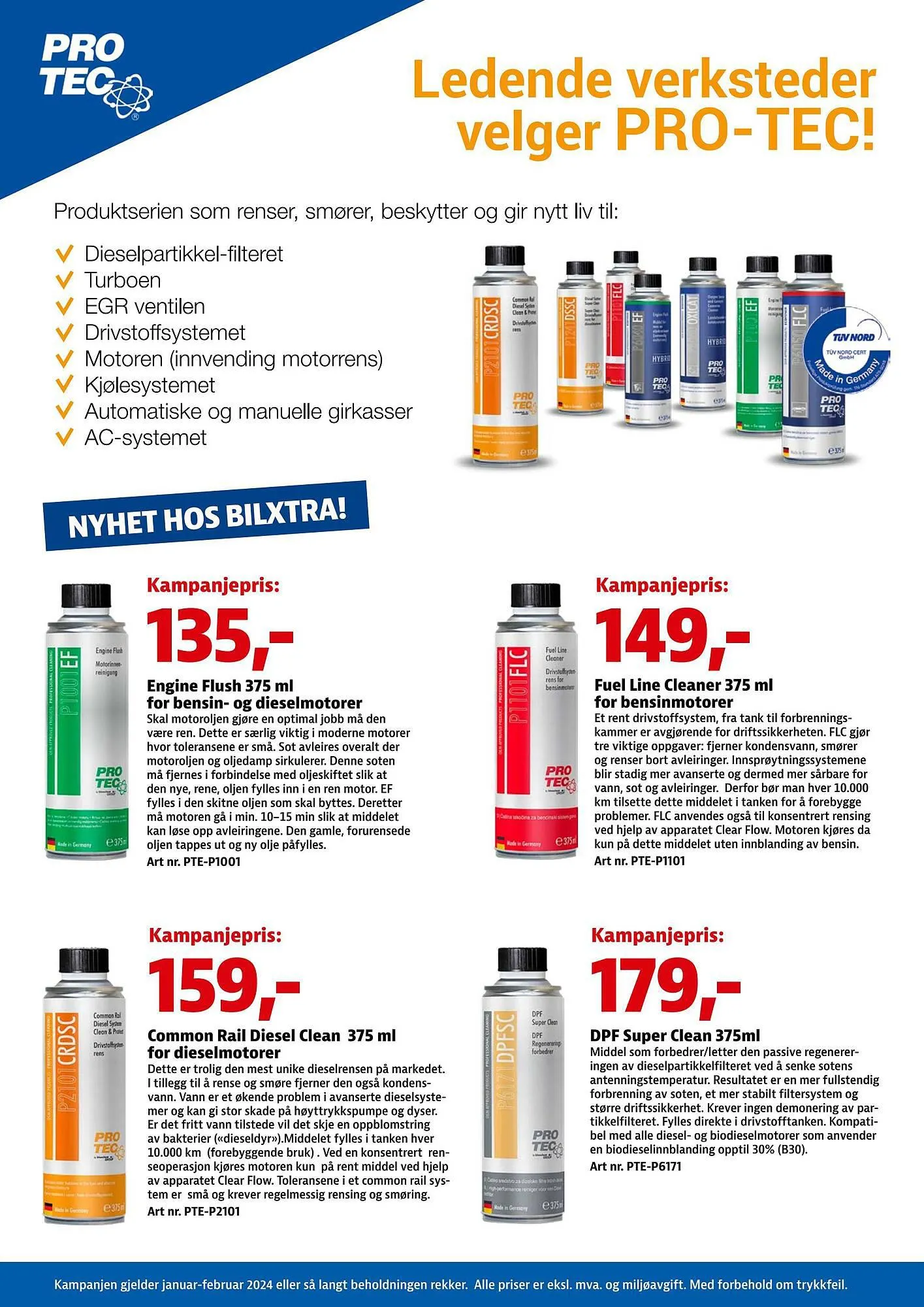 Bilxtra Kundeavis fra 9. januar til 29. februar 2024 - kundeavisside 25