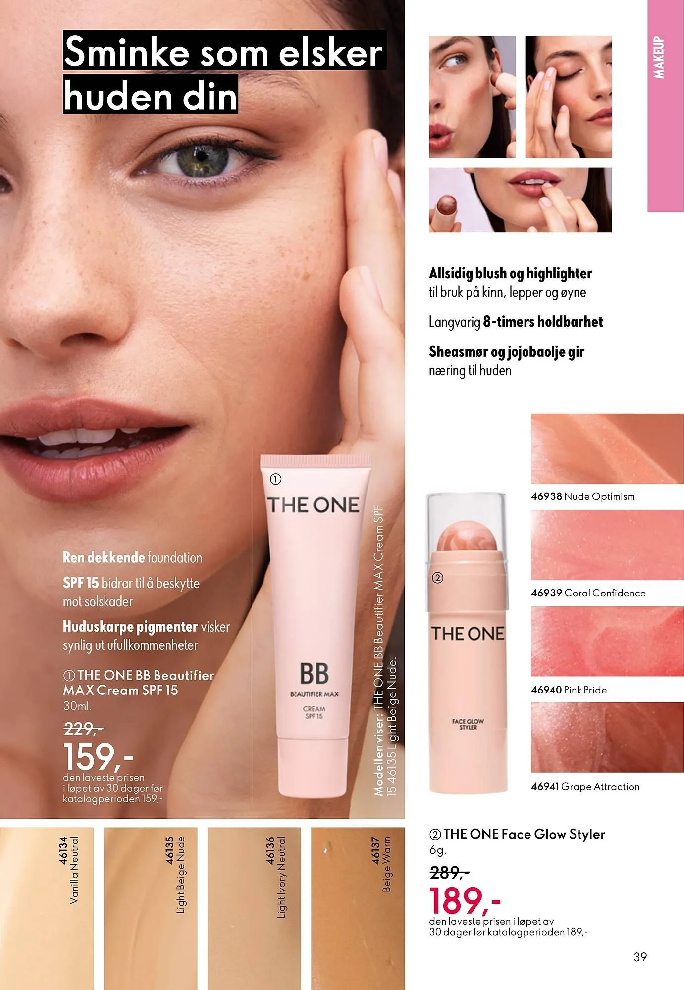 Oriflame katalog fra 8. oktober til 28. oktober 2025 - kundeavisside 39