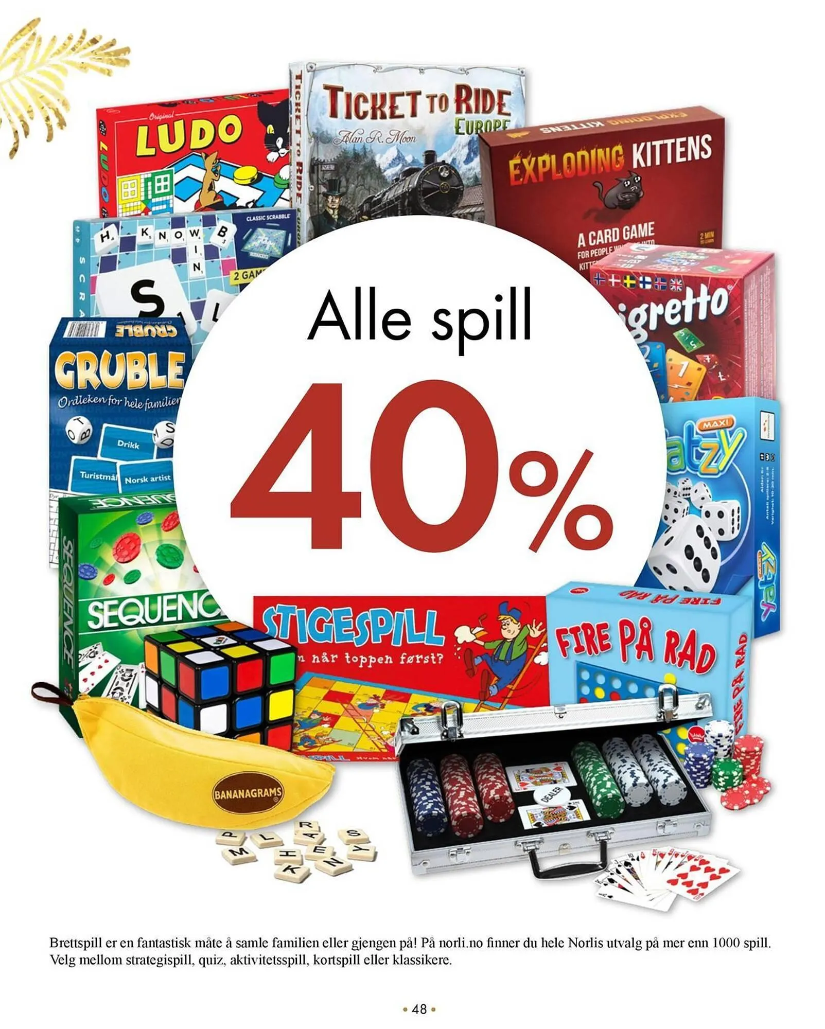 Norli kundeavis fra 2. desember til 31. desember 2025 - kundeavisside 48