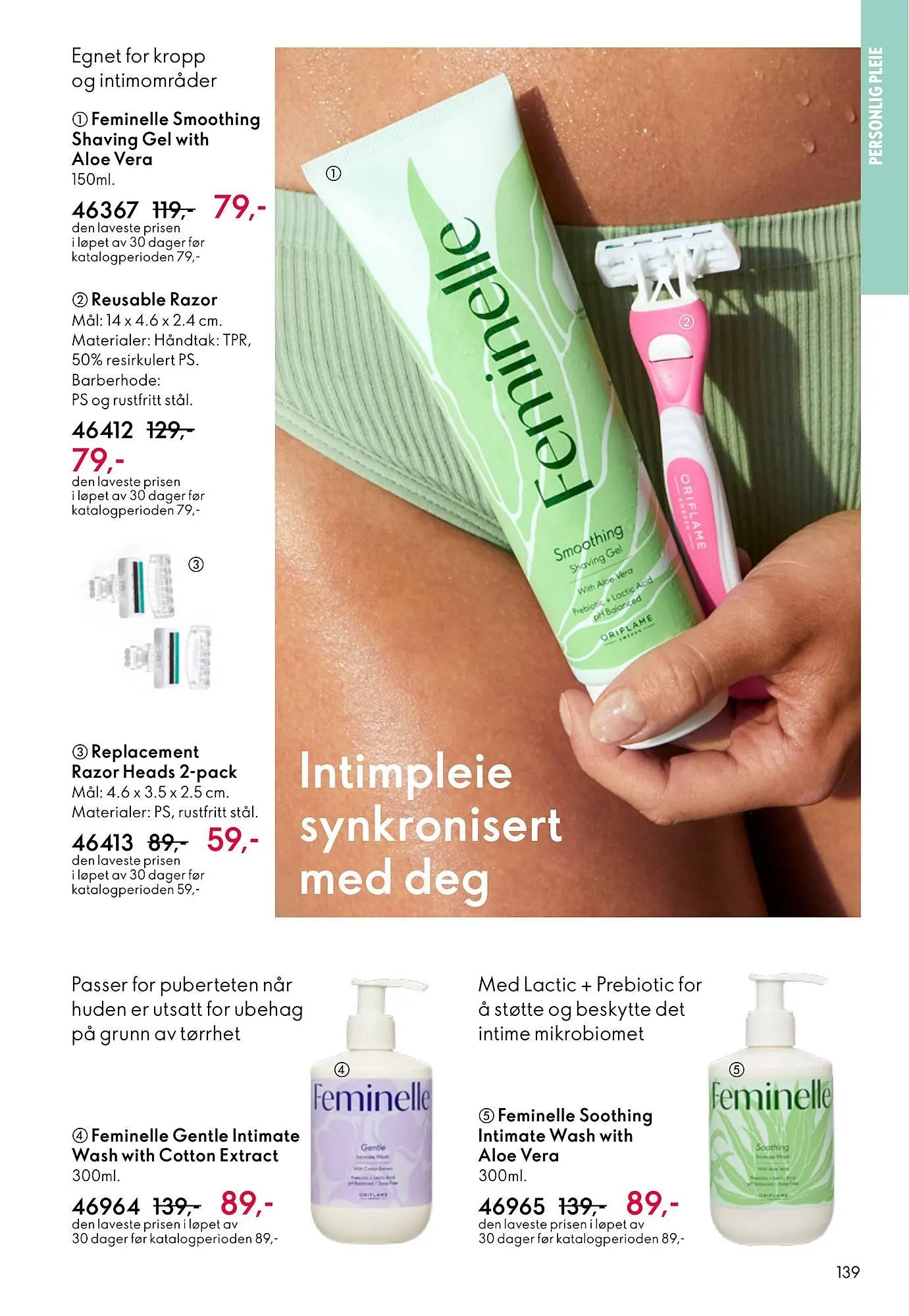 Oriflame katalog fra 11. mars til 31. mars 2026 - kundeavisside 139