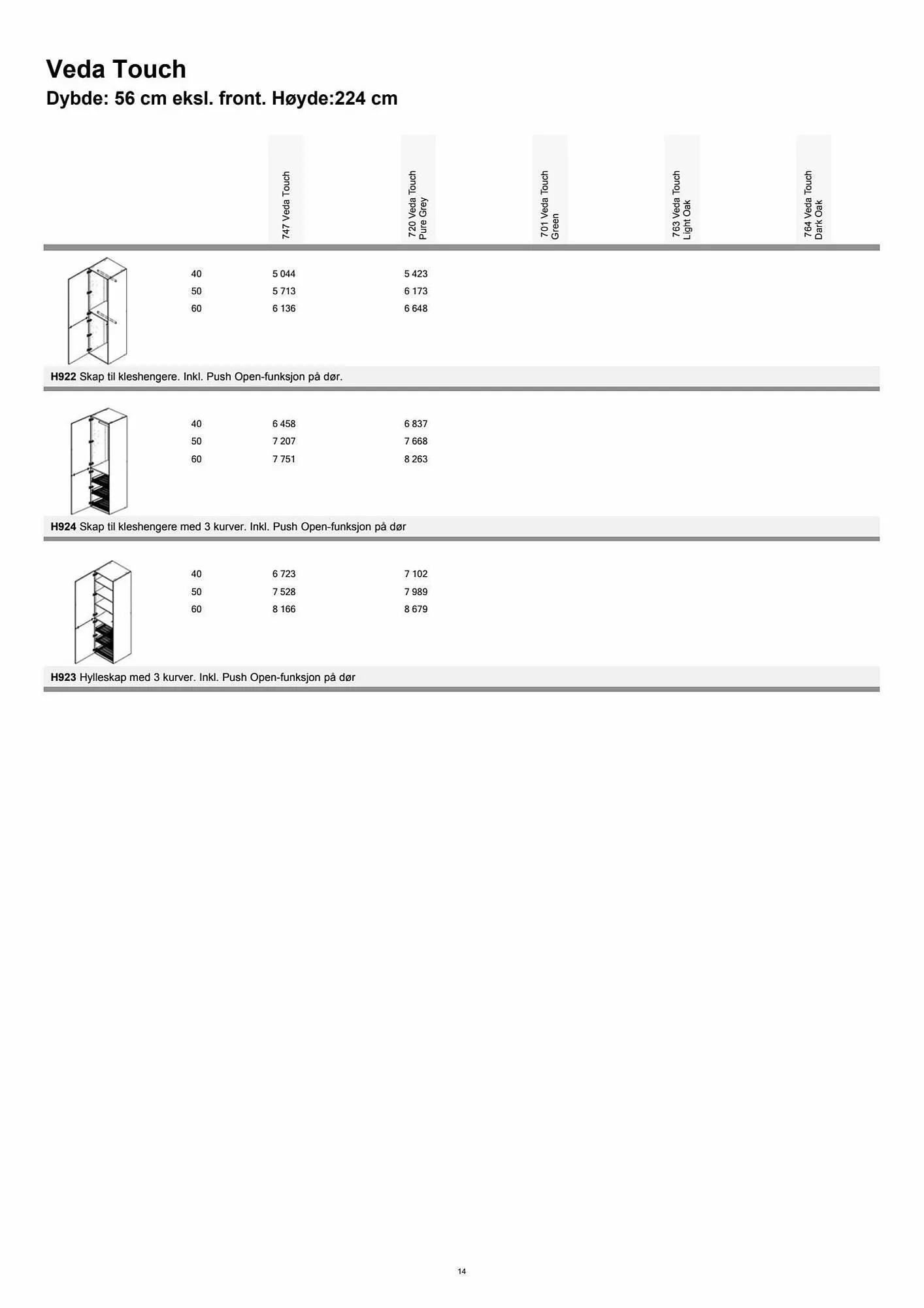 Kvik Kjøkken Kundeavis fra 11. september til 24. september 2023 - kundeavisside 14