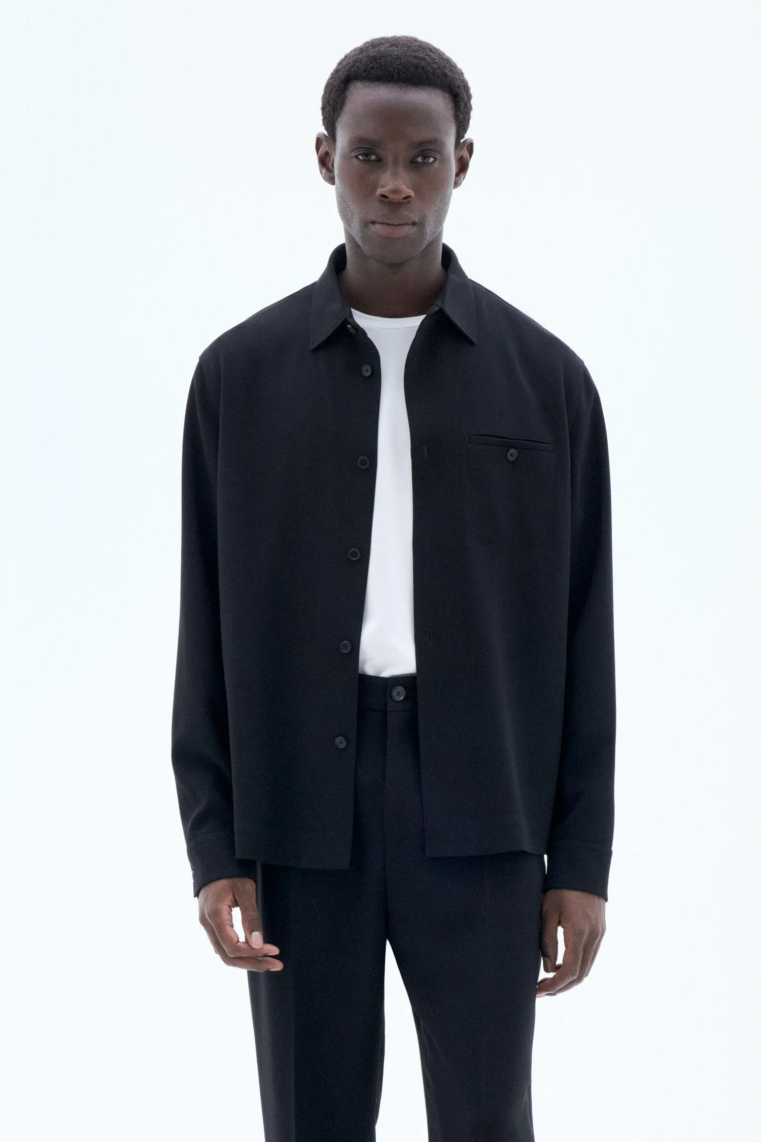 Blake Overshirt Black