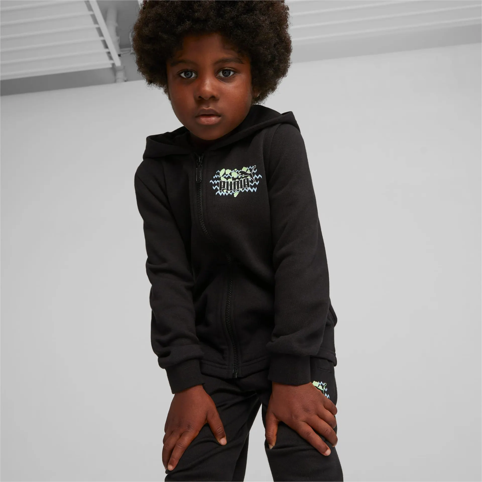 Essentials Mix Match Kids' Full-Zip Hoodie