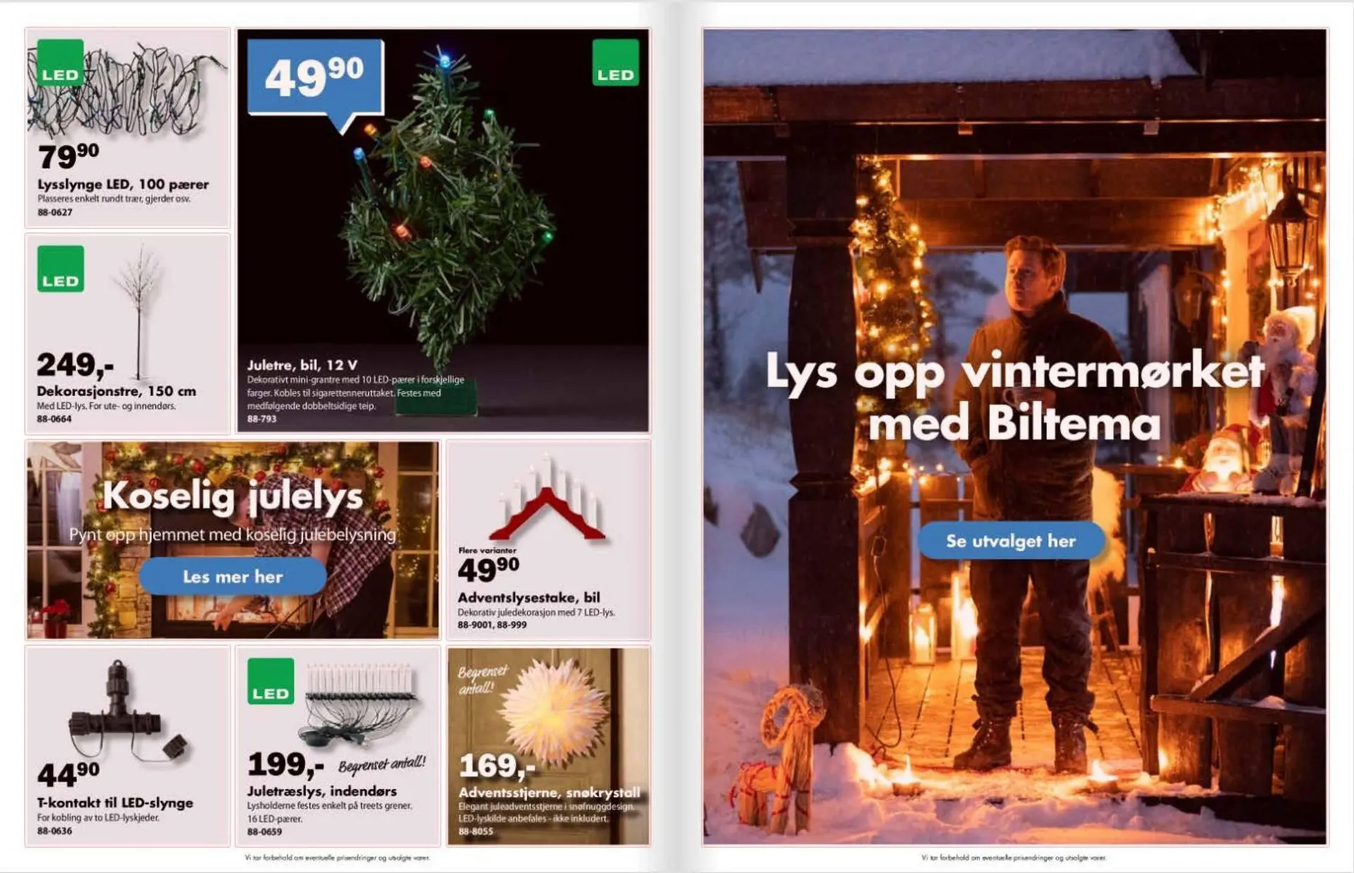 Biltema kundeavis fra 22. oktober til 31. desember 2025 - kundeavisside 4