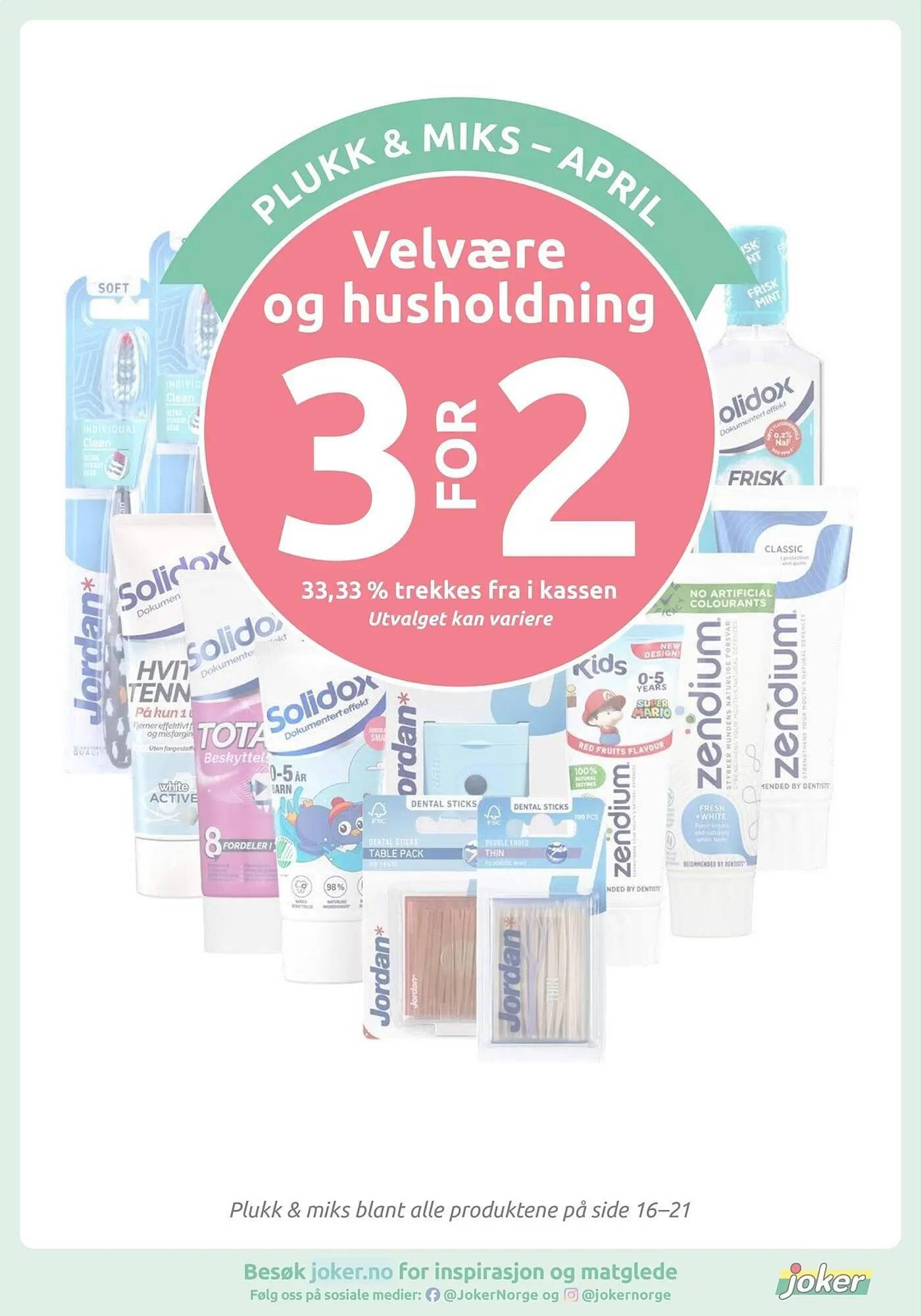 Joker kundeavis fra 14. april til 18. april 2026 - kundeavisside 19