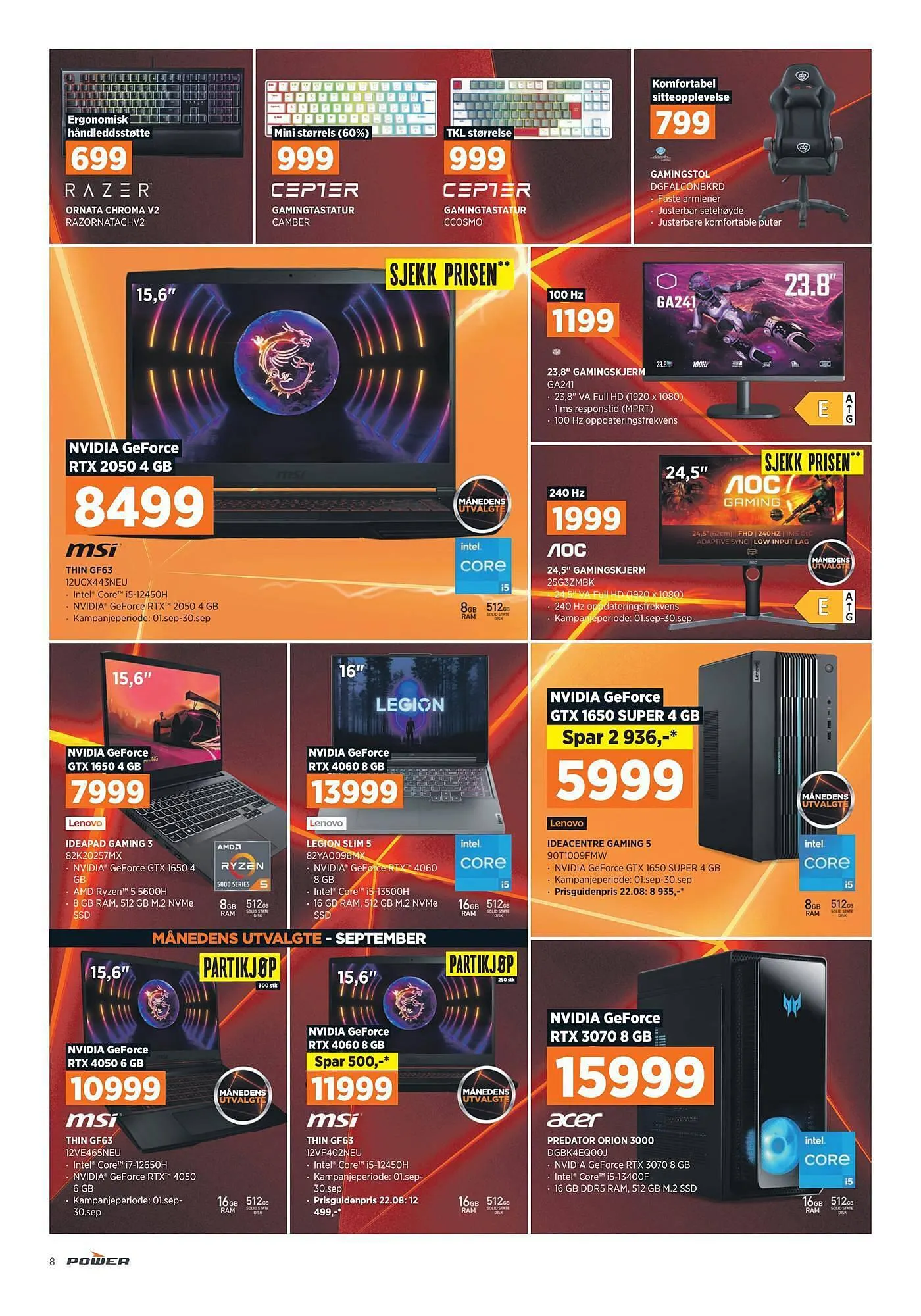 POWER Kundeavis fra 10. september til 17. september 2023 - kundeavisside 8
