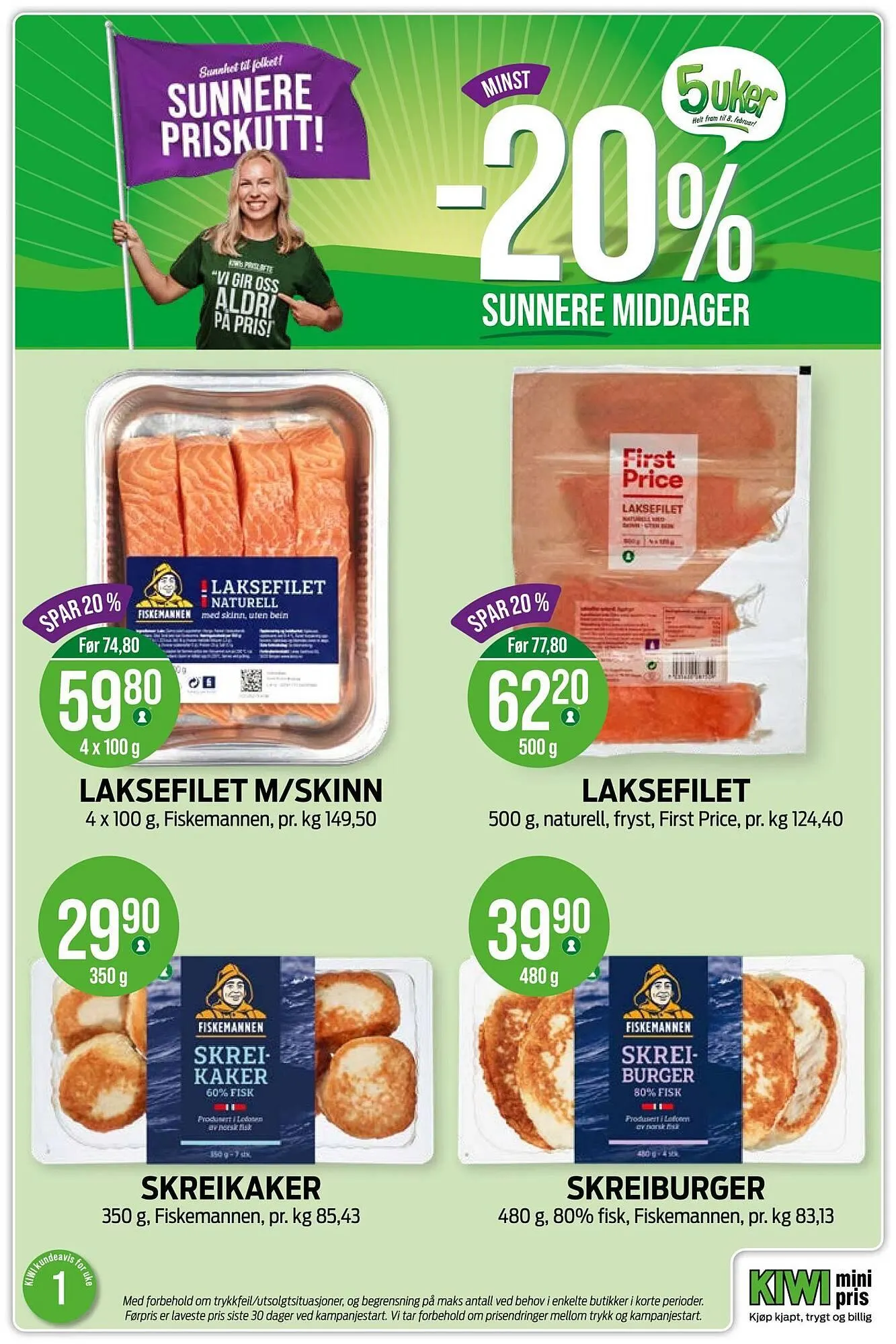 Kiwi kundeavis fra 1. januar til 5. januar 2026 - kundeavisside 4