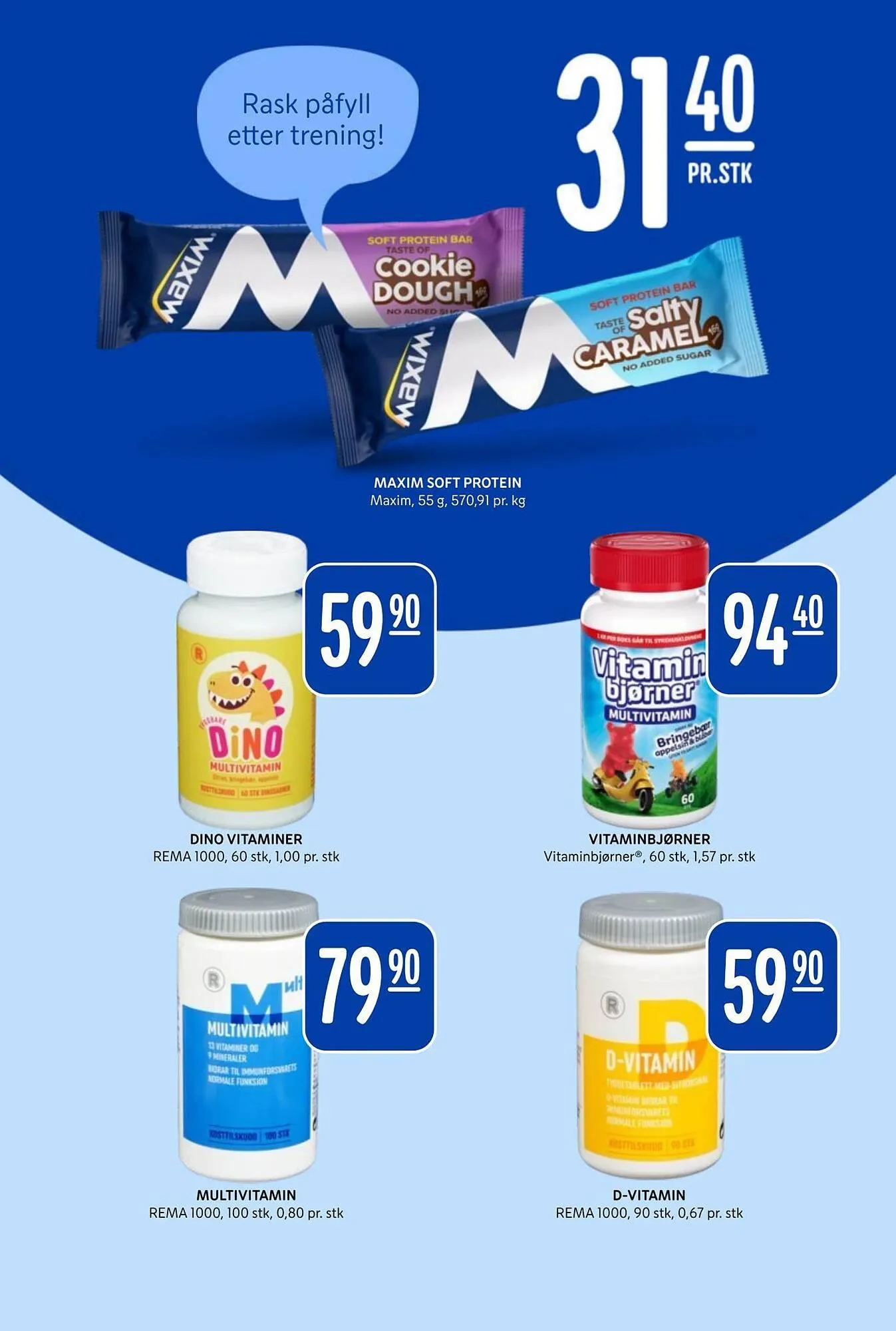 Rema 1000 kundeavis fra 1. januar til 4. januar 2026 - kundeavisside 23