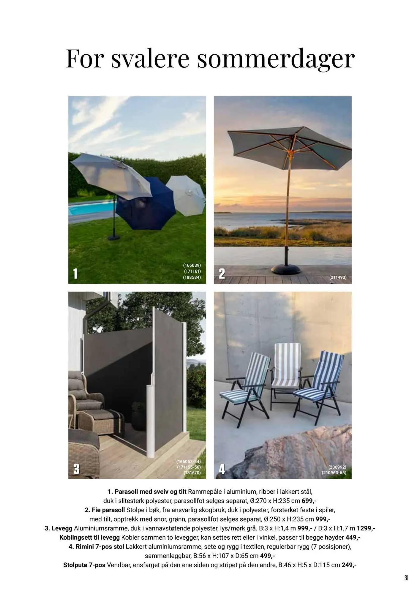 Europris kundeavis fra 10. april til 1. juli 2026 - kundeavisside 31