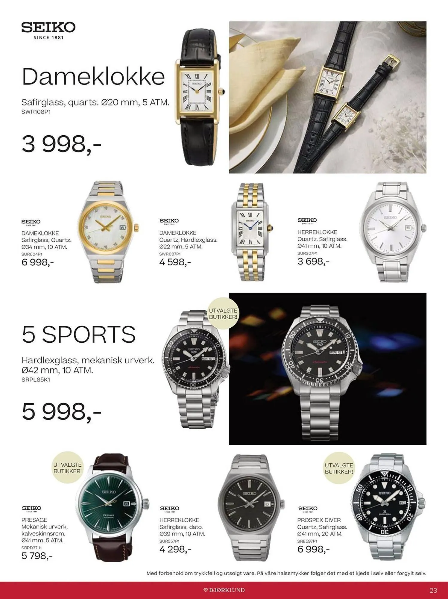 Bjørklund kundeavis fra 1. desember til 31. desember 2025 - kundeavisside 23