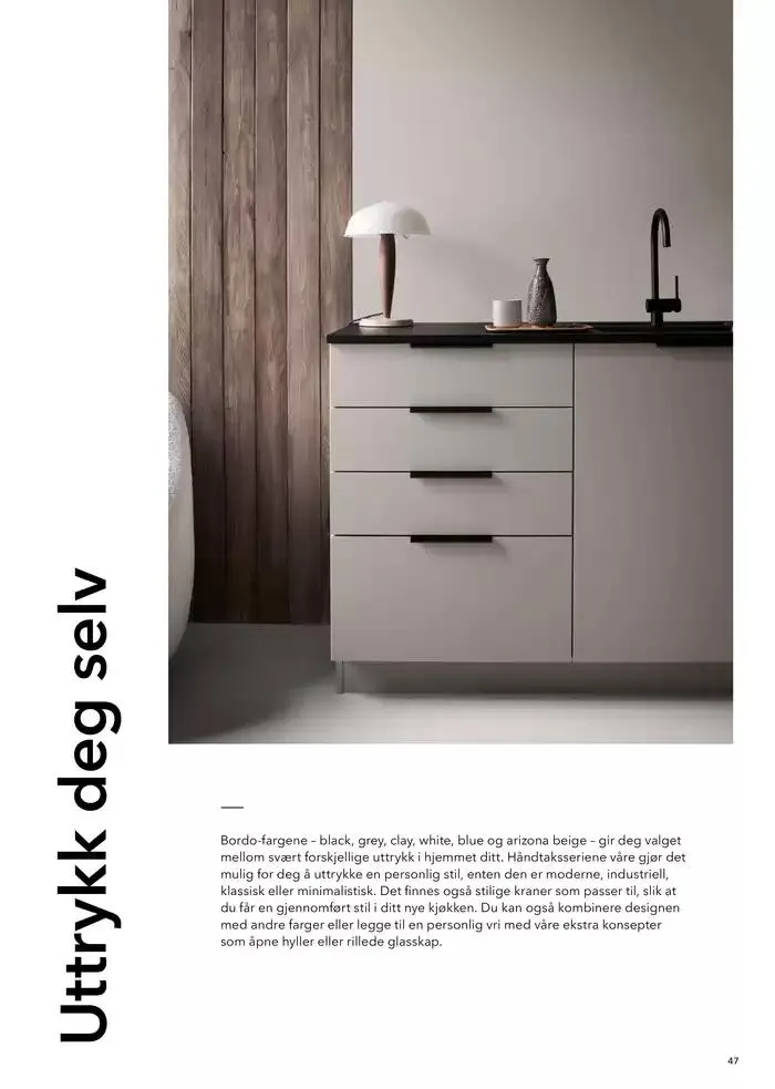 kvik kjøkken Lookbook. fra 5. mars til 19. mars 2025 - kundeavisside 47