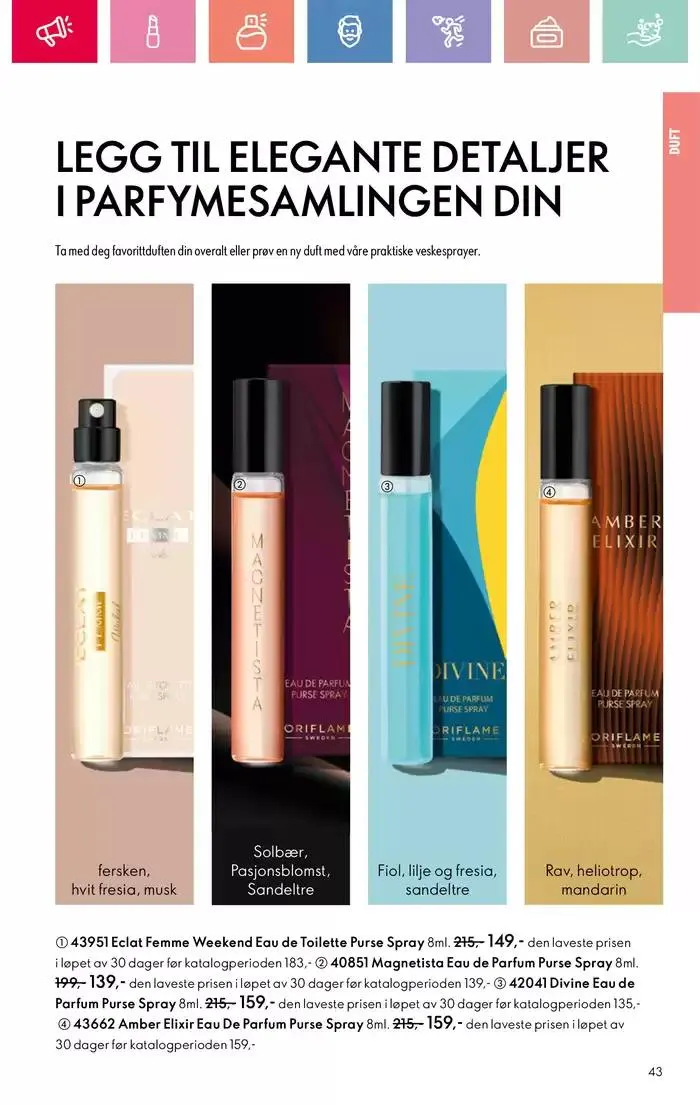 ORIFLAME Kundeavis fra 26. januar til 9. februar 2025 - kundeavisside 43
