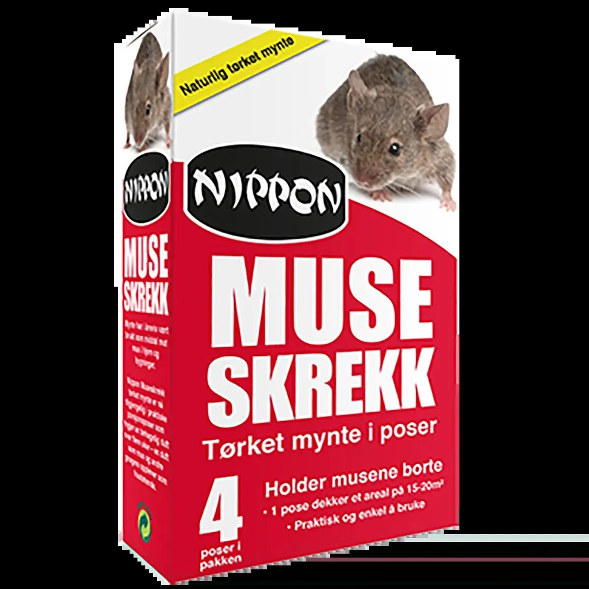 Museskrekk 4x7 g