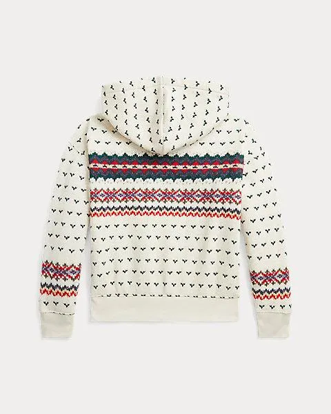 Fair Isle Fleece Hoodie