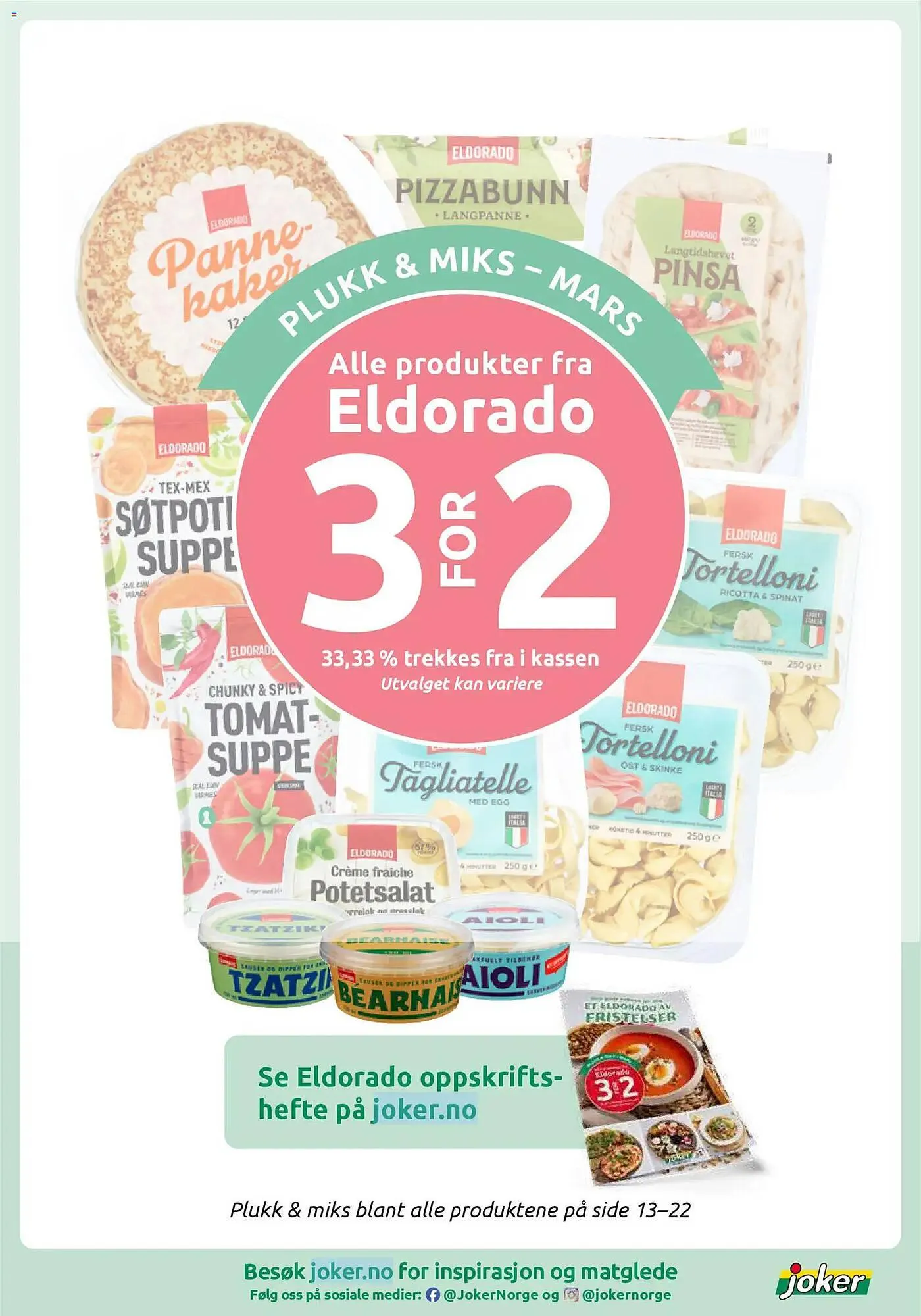 Joker kundeavis fra 17. mars til 21. mars 2026 - kundeavisside 18