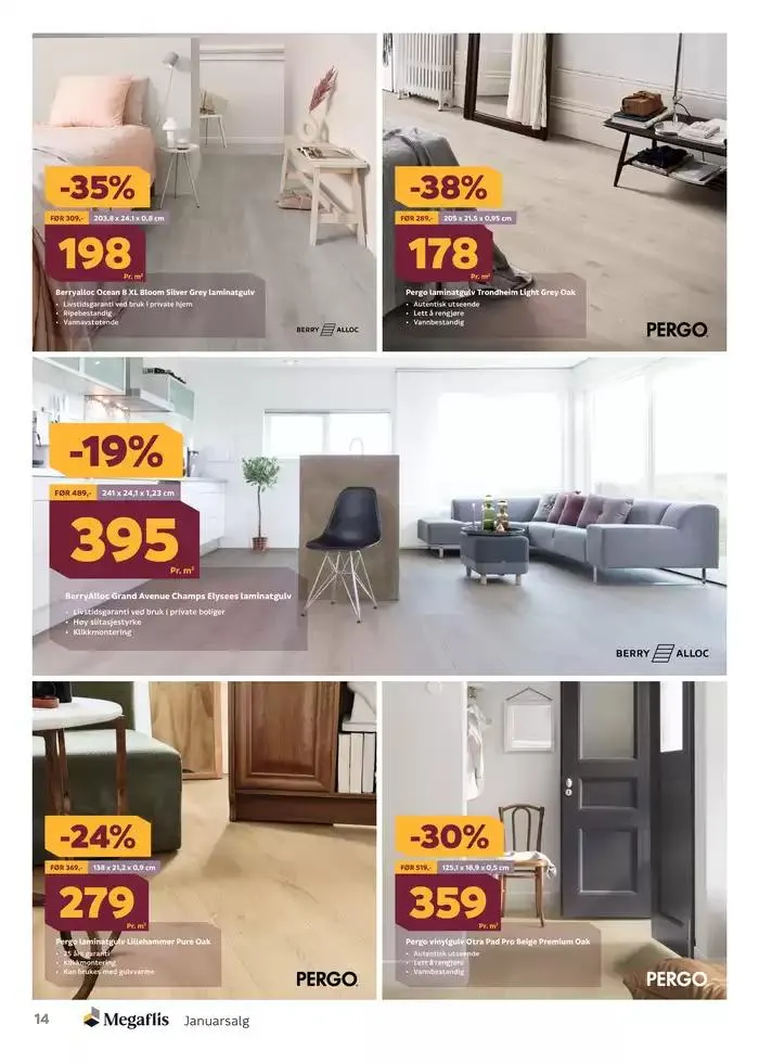 Megaflis Kundeavis fra 30. desember til 13. januar 2025 - kundeavisside 14