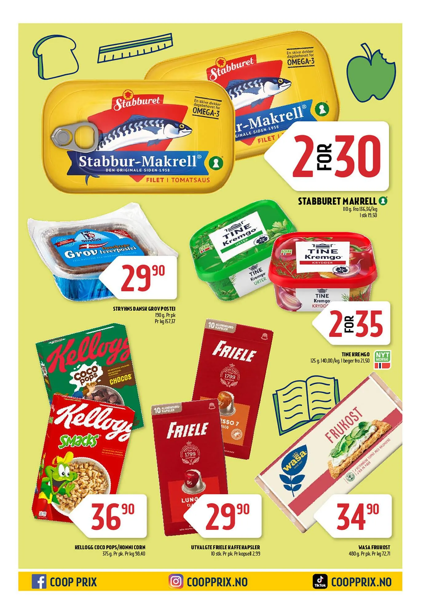 Coop Prix Kundeavis fra 21. august til 3. september 2023 - kundeavisside 3