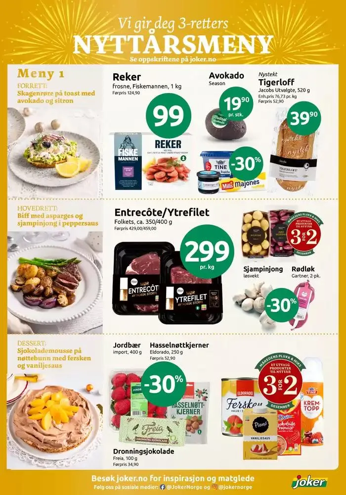 Joker Kundeavis fra 27. desember til 10. januar 2025 - kundeavisside 2