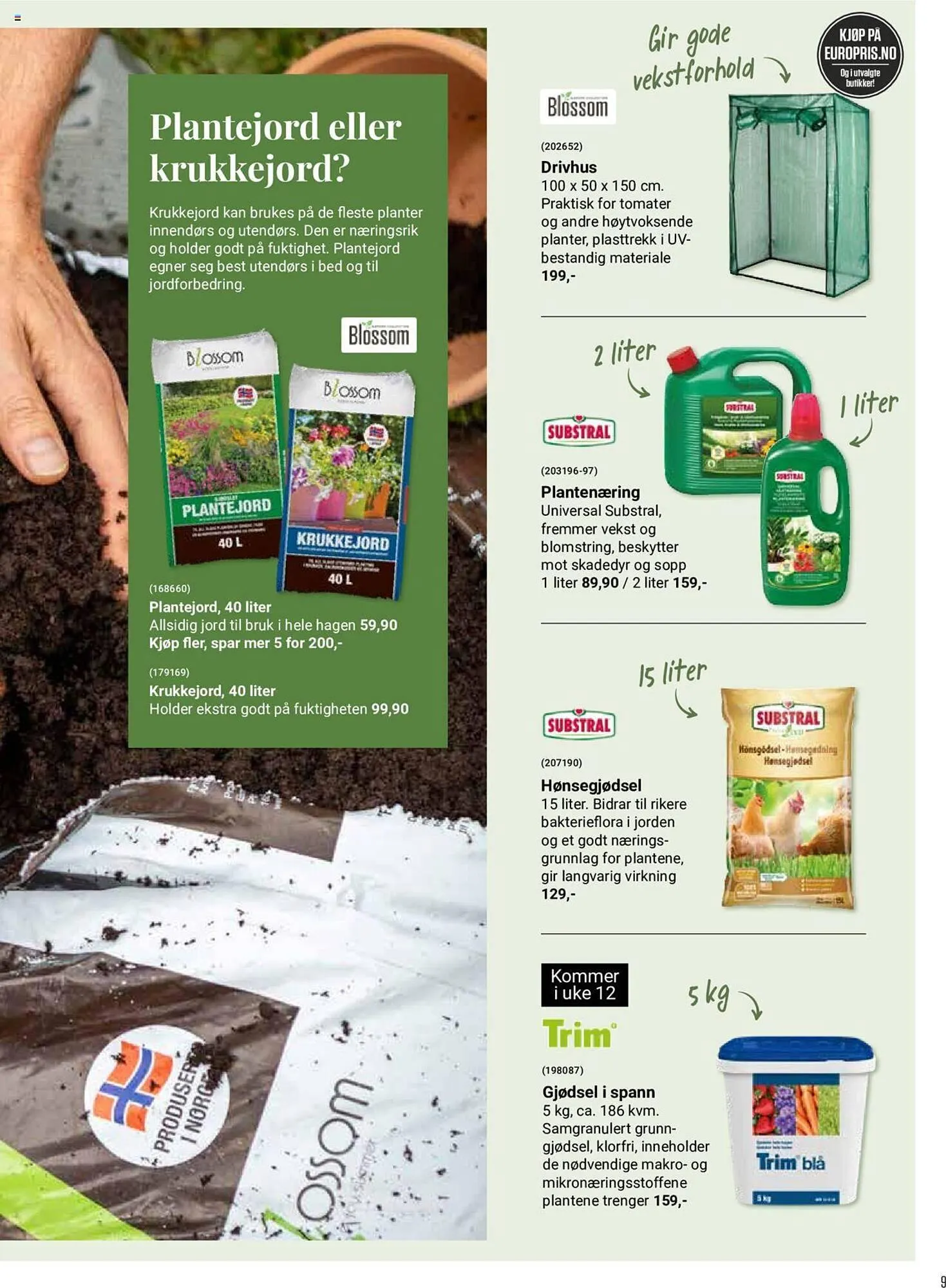 Europris Kundeavis fra 10. mars til 31. desember 2023 - kundeavisside 9