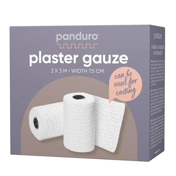 Gipsbind 75 mm/3 m 2 stk