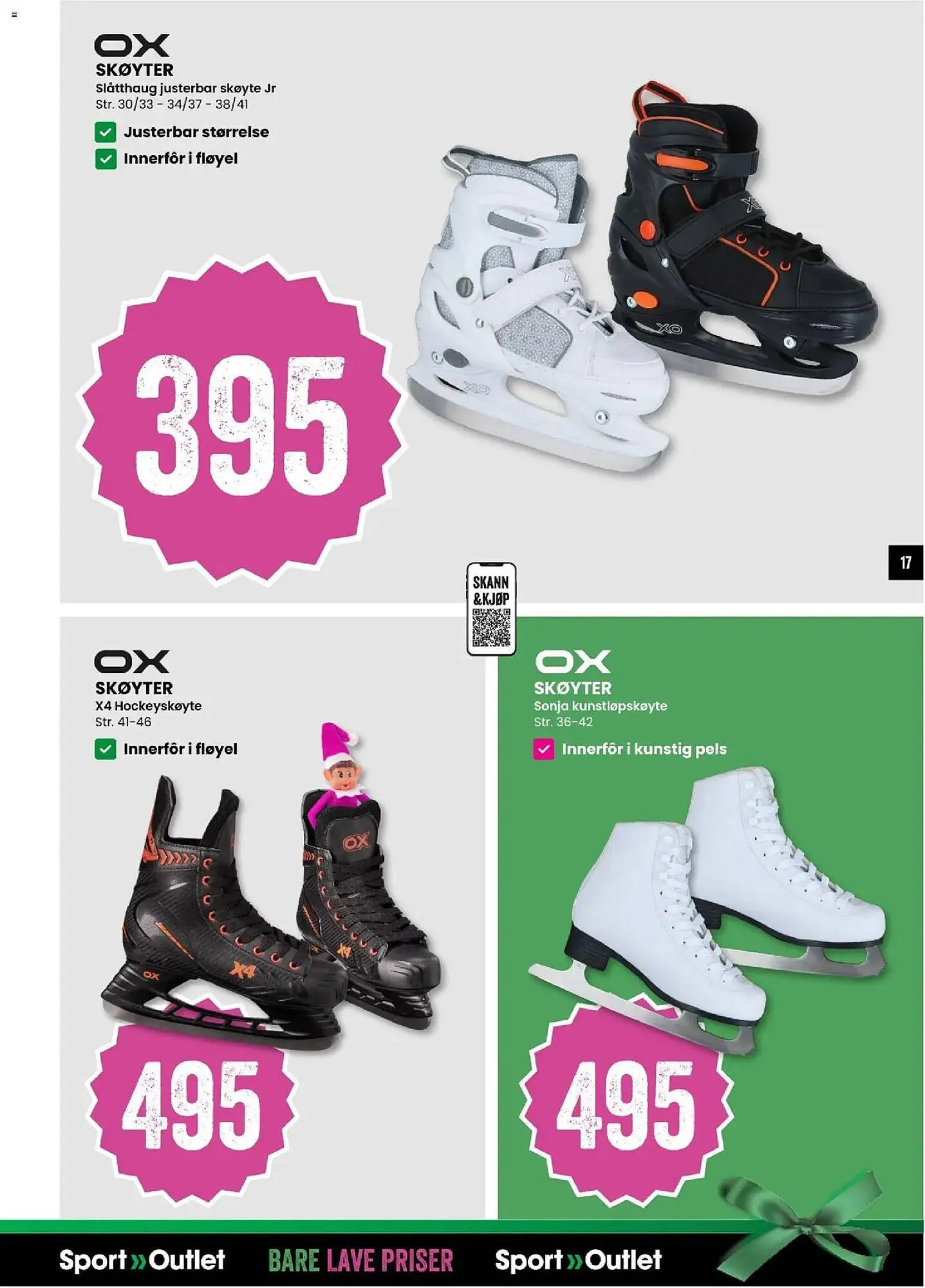 Sport Outlet kundeavis fra 2. desember til 24. desember 2025 - kundeavisside 17