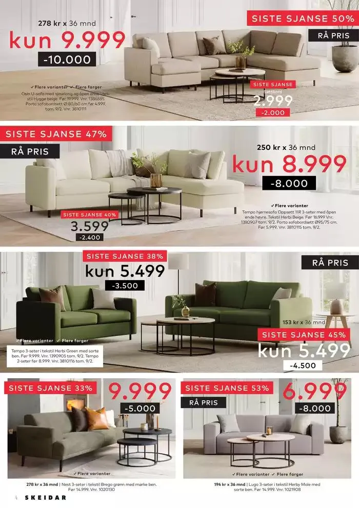 Skeidar Kundeavis fra 1. februar til 15. februar 2025 - kundeavisside 4