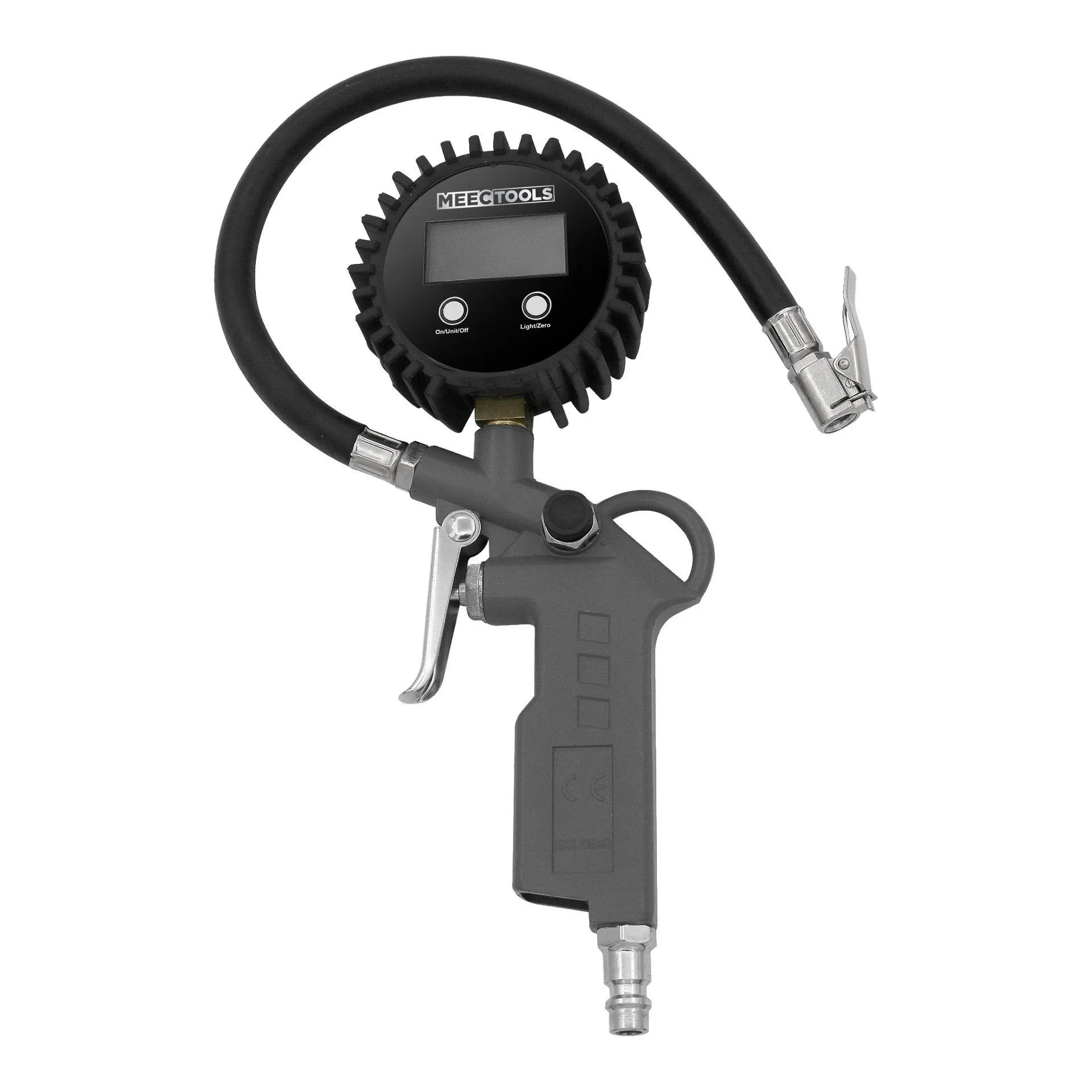 Luftfyller med digitalt manometer 0,2-12 bar