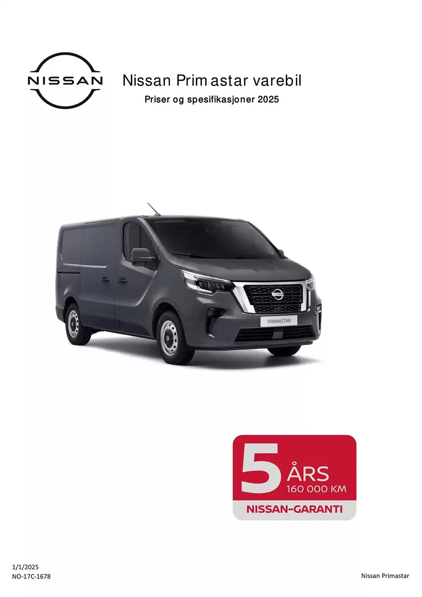 Nissan Kundeavis fra 8. januar til 8. januar 2026 - kundeavisside 1