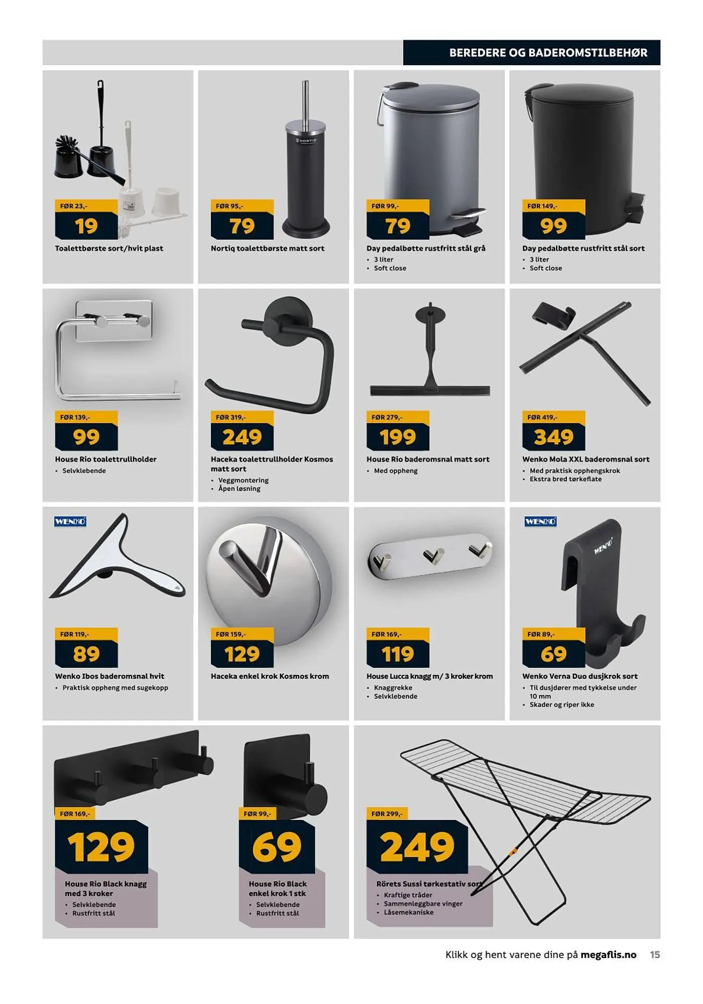 Megaflis Kundeavis fra 27. februar til 16. mars 2025 - kundeavisside 15