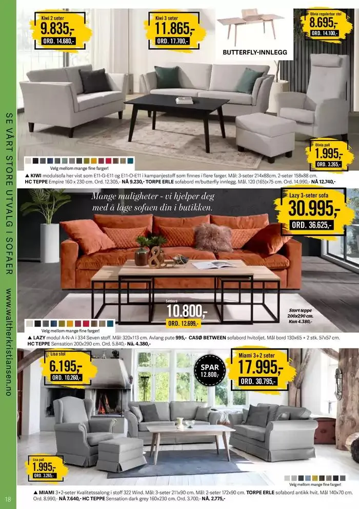 Walther Kristiansen - Høst fra 7. oktober til 30. november 2024 - kundeavisside 18