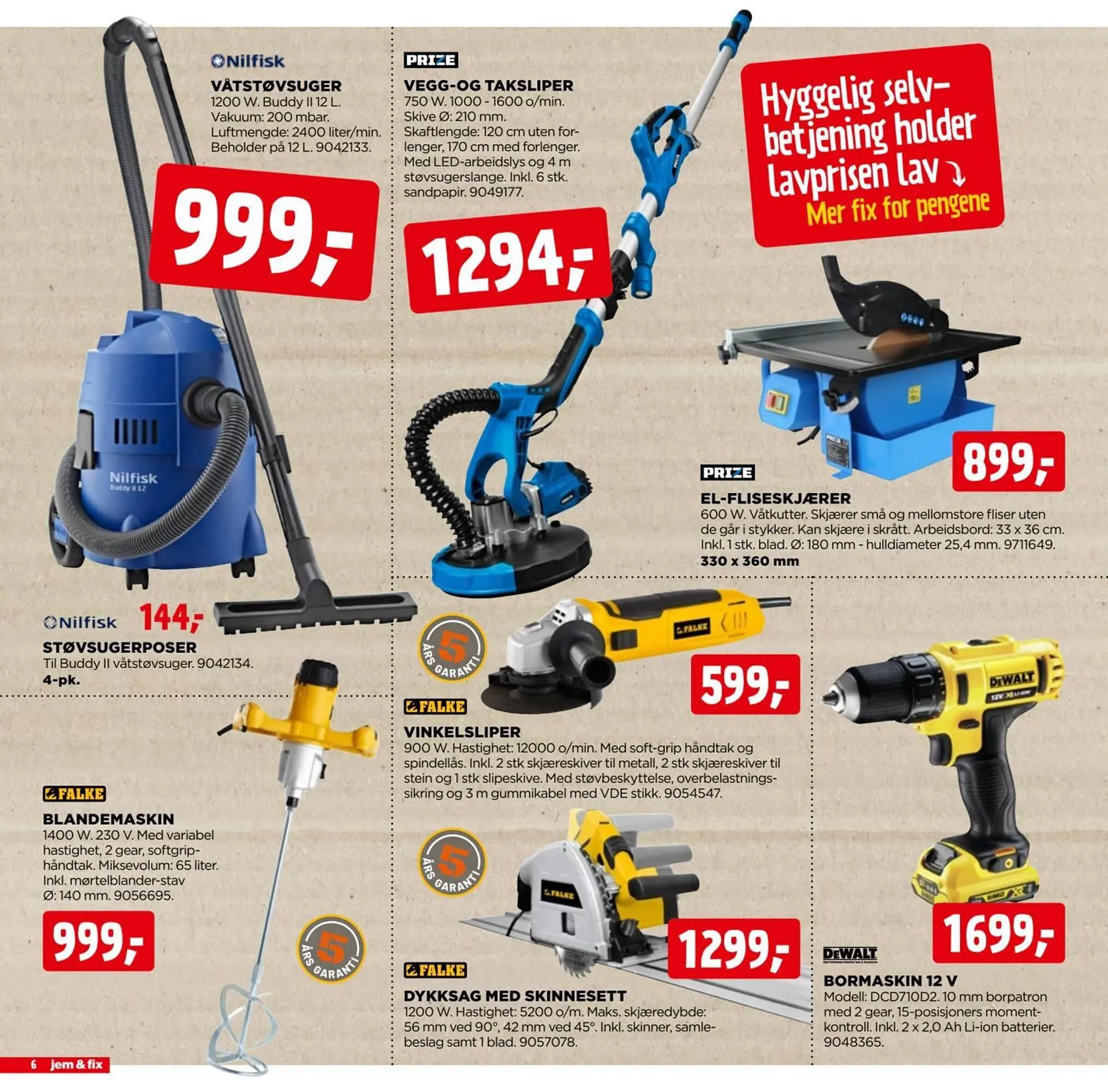 Jem & fix kundeavis fra 11. januar til 25. januar 2026 - kundeavisside 6