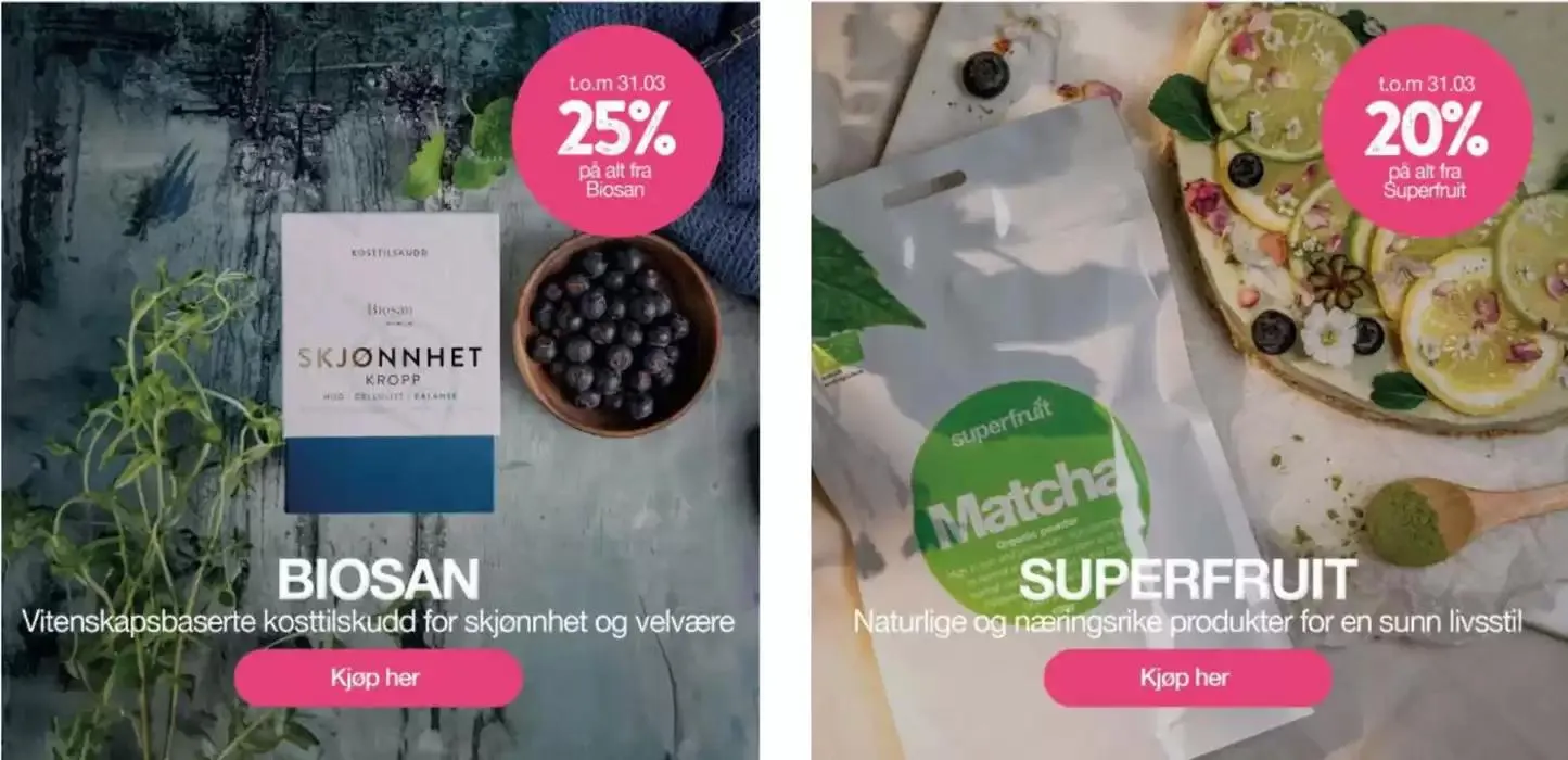 Biona fra 5. mars til 31. mars 2025 - kundeavisside 3