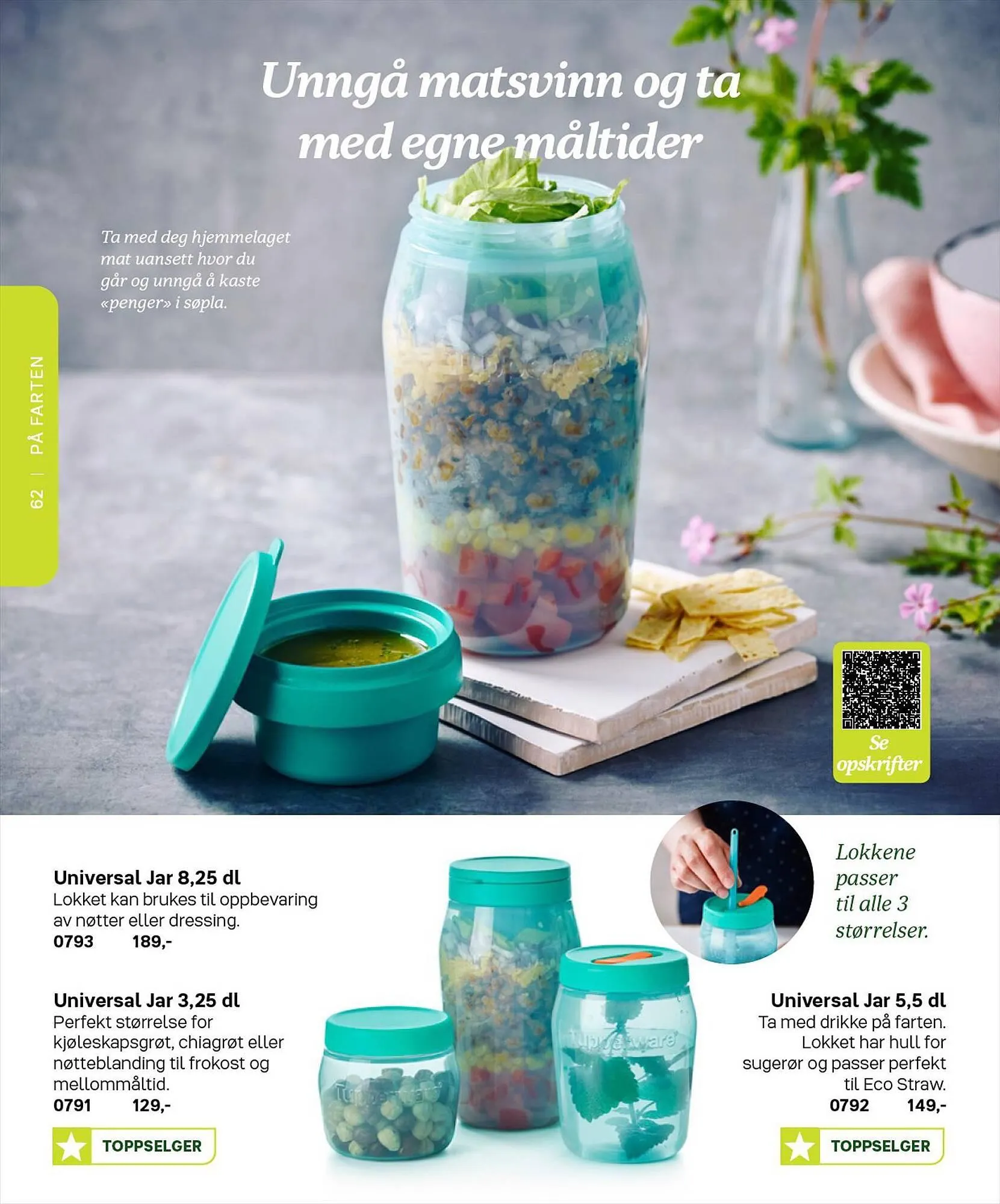 Tupperware Kundeavis fra 6. mars til 31. august 2023 - kundeavisside 62