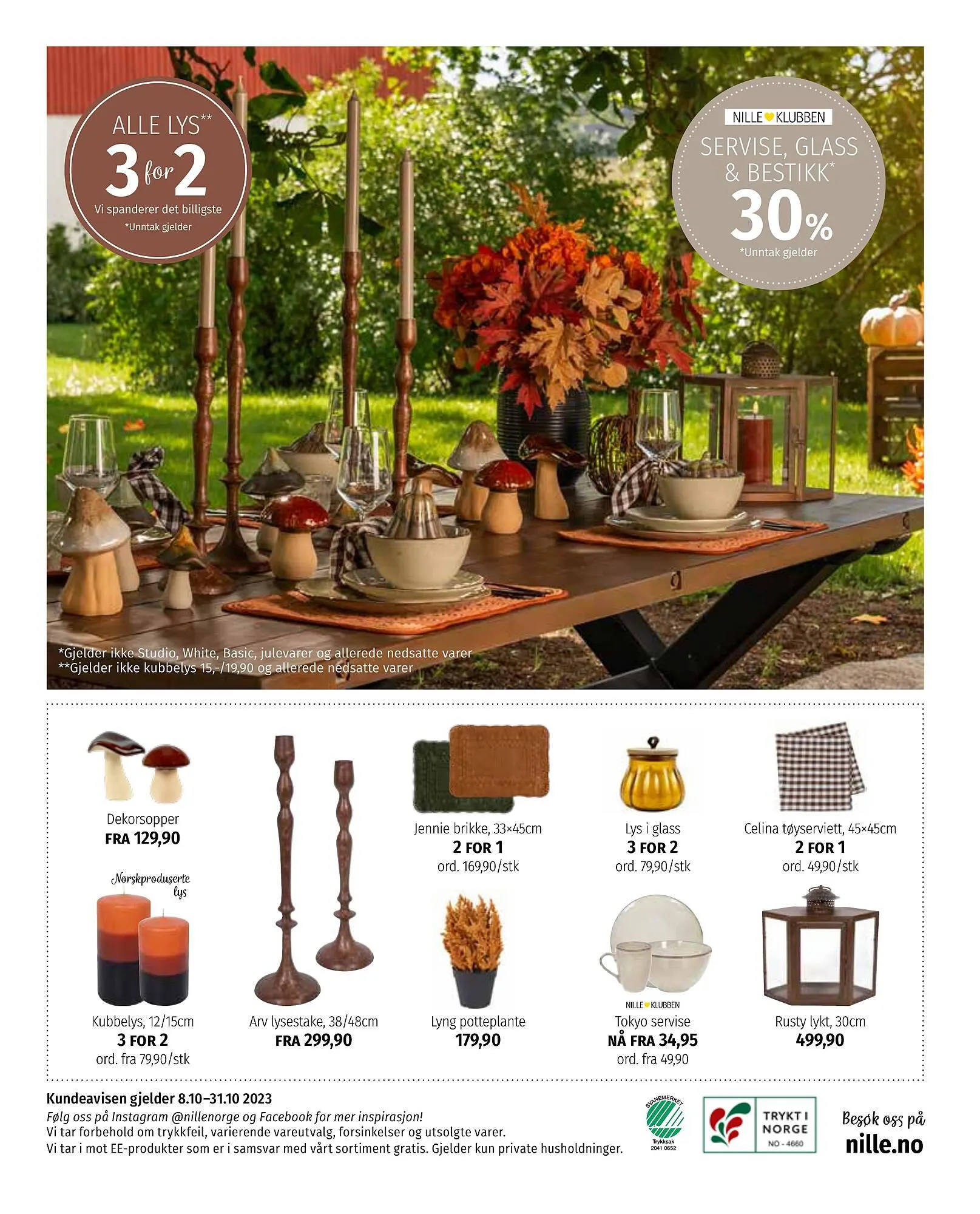 Nille Kundeavis fra 8. oktober til 31. oktober 2023 - kundeavisside 8