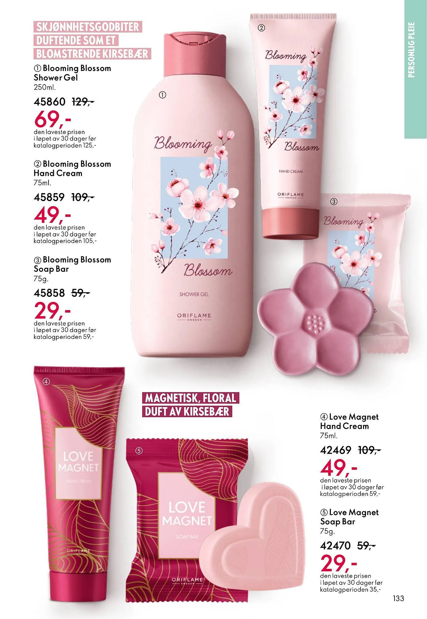 Oriflame katalog fra 11. mars til 31. mars 2026 - kundeavisside 133