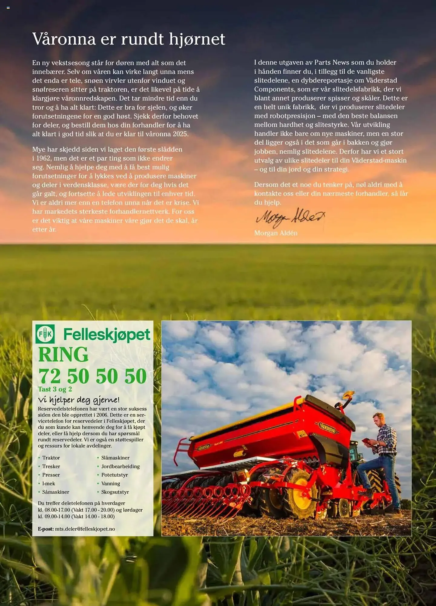 Felleskjøpet Kundeavis fra 14. mars til 31. desember 2025 - kundeavisside 2