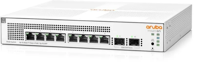 Networking Instant On 1930 8G 2SFP 124W Switch