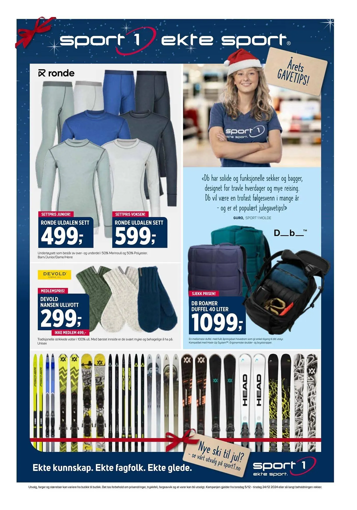 Sport 1 Kundeavis fra 4. desember til 24. desember 2024 - kundeavisside 1
