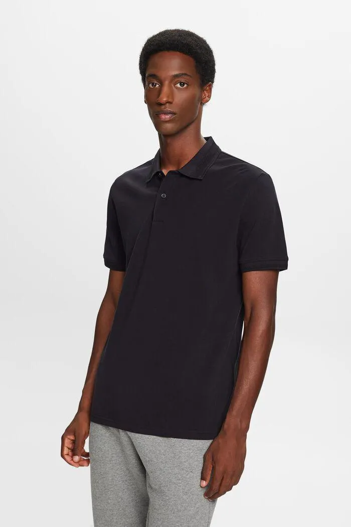 Cotton Pique Polo Shirt