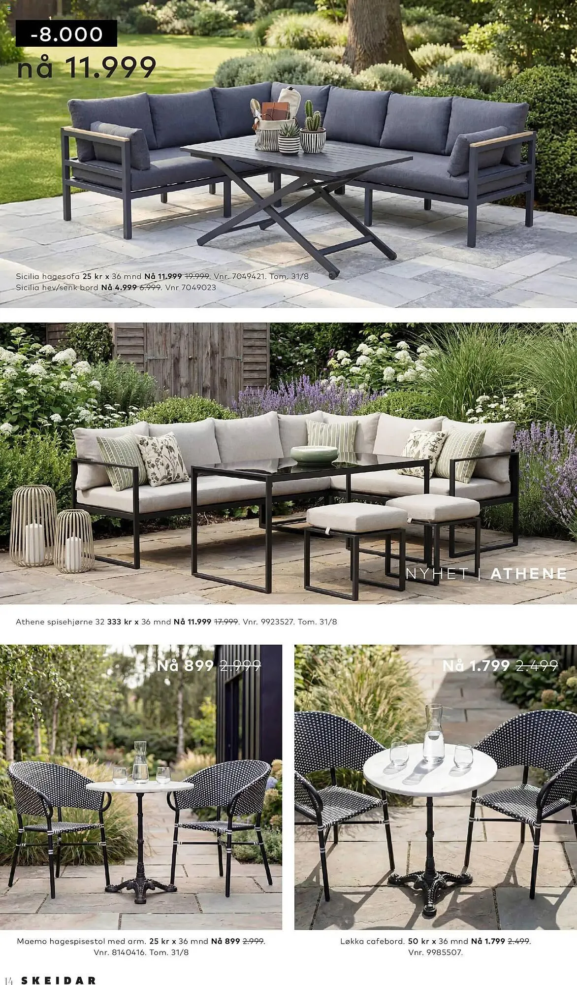 Skeidar kundeavis fra 10. april til 30. april 2026 - kundeavisside 14