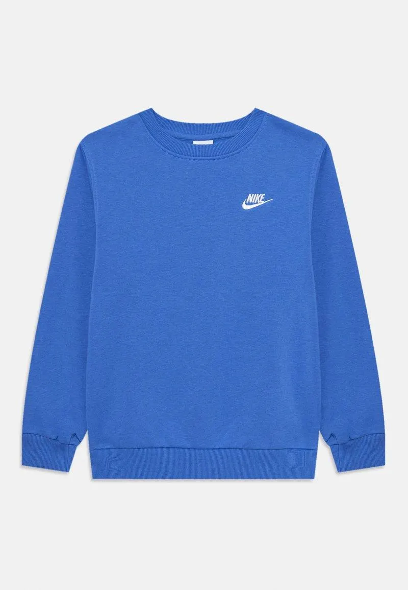 CLUB CREW UNISEX - Sweatshirt - comet blue/white
