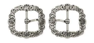 Spenne Kne-/Vest 830 Oksidert Sølv