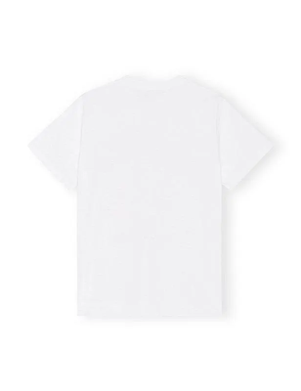 Reklaxed Flower T-Shirt Bright White