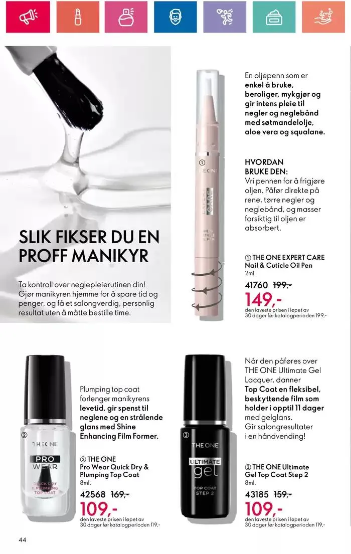 ORIFLAME Kundeavis fra 26. oktober til 9. november 2024 - kundeavisside 44