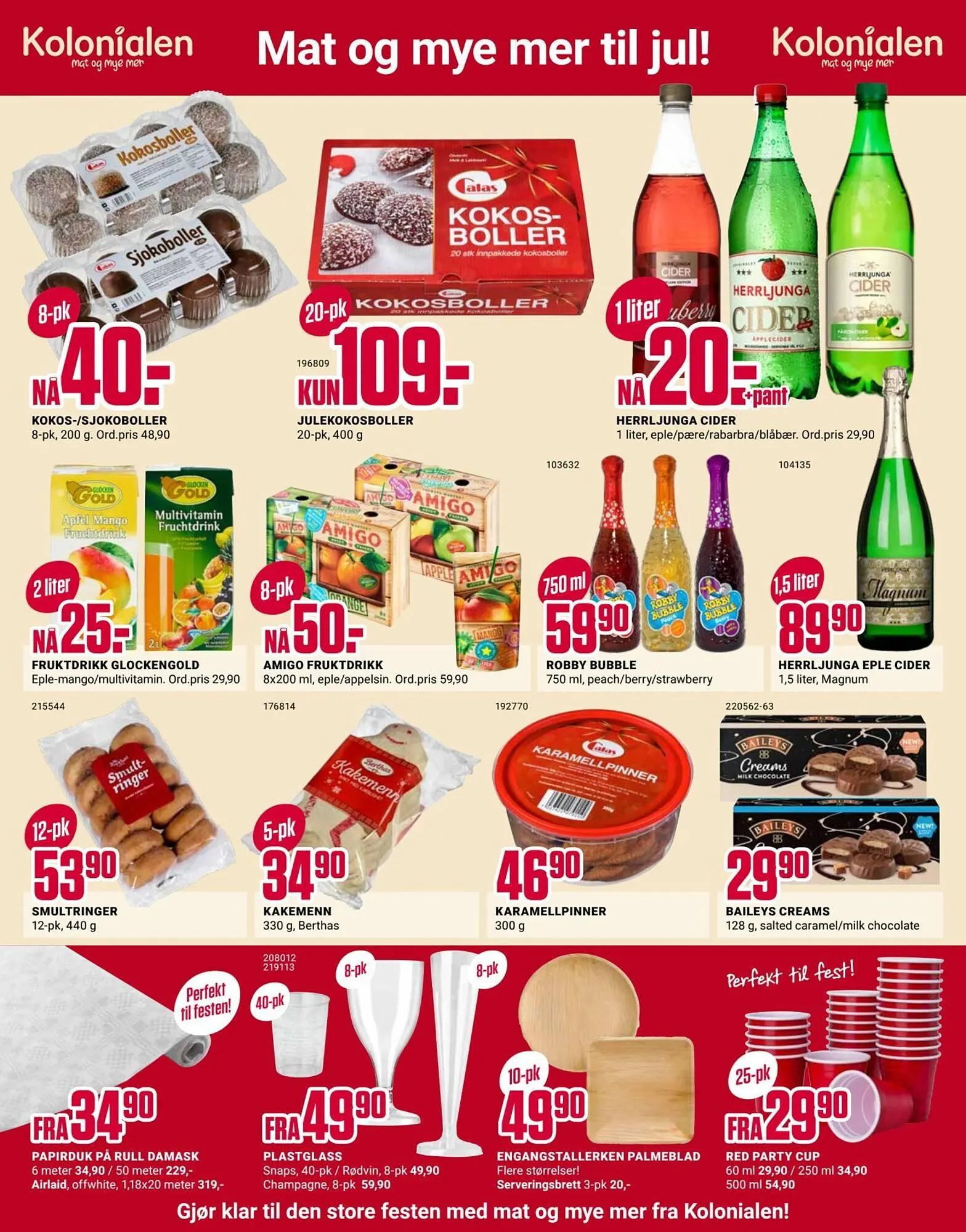 Europris kundeavis fra 22. desember til 28. desember 2025 - kundeavisside 2