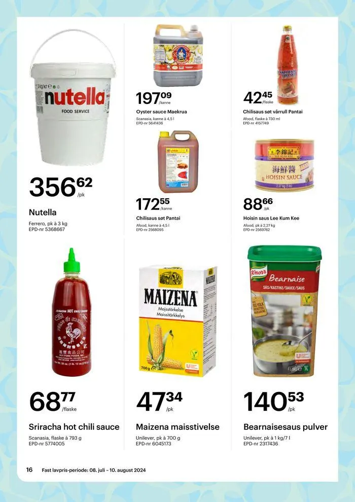 Alt Du Trenger, Alltid Billig fra 8. juli til 10. august 2024 - kundeavisside 16