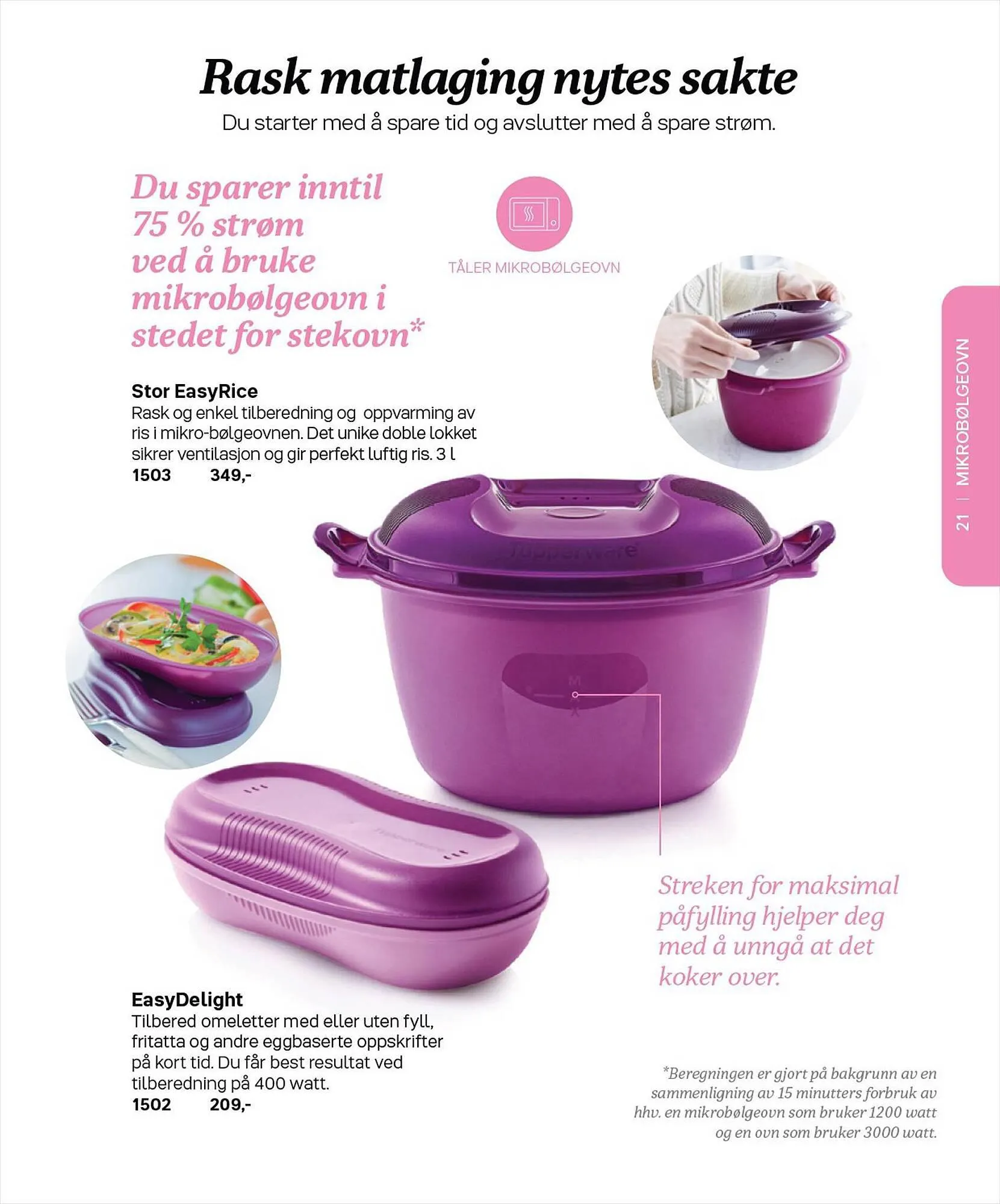 Tupperware Kundeavis fra 6. mars til 31. august 2023 - kundeavisside 21